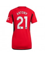 Manchester United Antony #21 Kotipaita Naisten 2023-24 Lyhythihainen